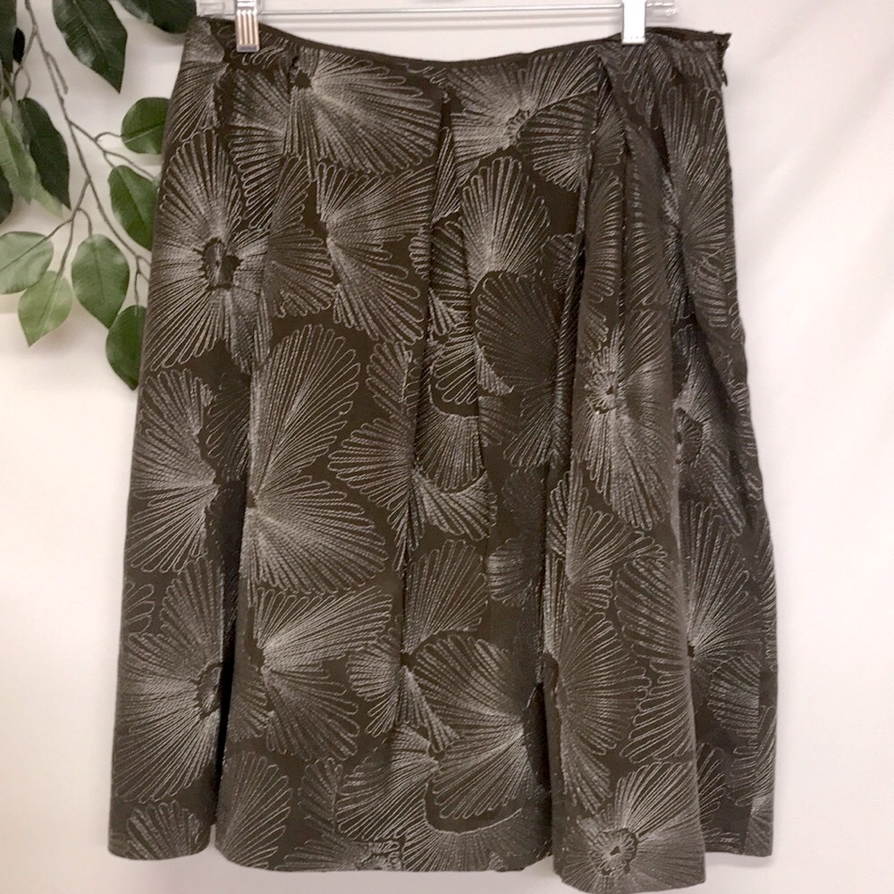 Talbots silk skirt.